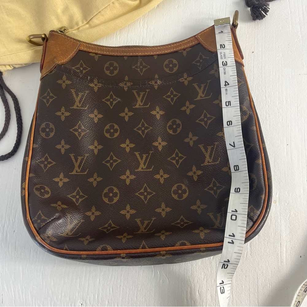 Louis Vuitton Monogram Coated Canvas Odeon PM Crossbody Messenger Bag - Picture 14 of 16